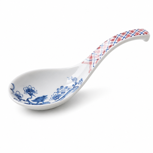 Dinosaur Ramen Spoon Japanese Ceramic Soup Spoon Good Luck Gift Unique Japan Tableware
