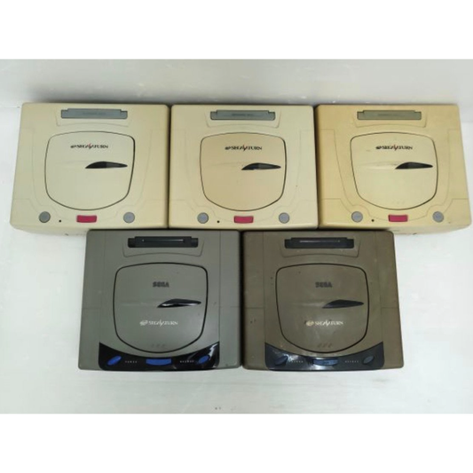 Used Sega Saturn Console Lot 5x JUNK for Parts & Repair NTSC-J Japan Retro Game Console Set