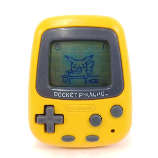 Used Nintendo Pocket Pikachu 1998 – Vintage Japanese Digital Pet Pedometer Game – Cleaned & Working – Tamagotchi Era - New battery