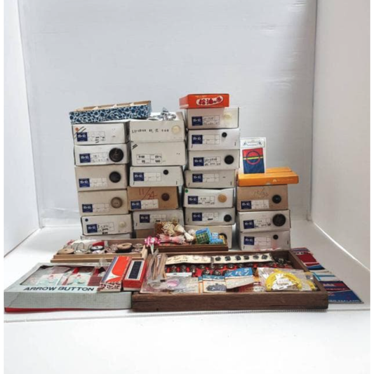 Used Sewing Supplies Bulk Lot Over 28.6 lbs Unused Buttons Craft Project