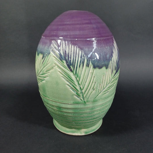 Used Vintage Shigaraki Ware Vase Japanese Studio Pottery Wabi Sabi Flower Vase Traditional Stoneware Ikebana Vessel Handcrafted Home Decor