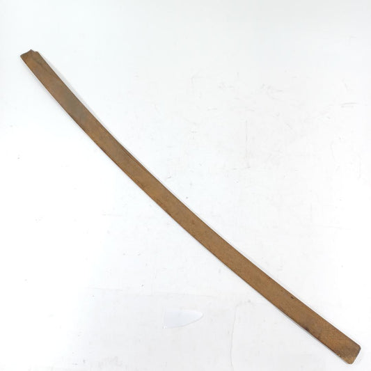 Used Antique Japanese Wooden Sword Scabbard Mold Tsunagi for Katana Saya Making Craftsmanship Traditional Samurai Tool Wood Display Decor