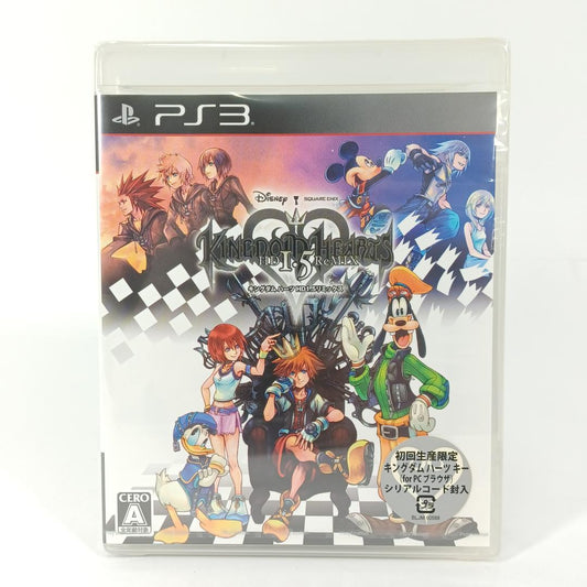 Unused Kingdom Hearts HD 1.5 ReMIX Sony PlayStation 3 PS3 Japan Version Factory Sealed JDM Brand New Disney Square Enix RPG Collection