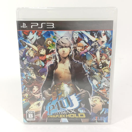 Unused Factory Sealed persona 4 Sony PlayStation 3 PS3 Japan Import NTSC-J New and Original PlayStation Logo Tear Strip