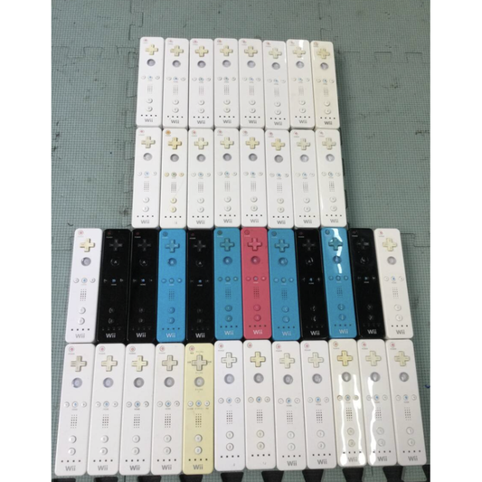 Used Nintendo Wii Remote Controller Lot 40 Pieces Bulk Set Various Colors Gaming Accessories Untested Repair Project