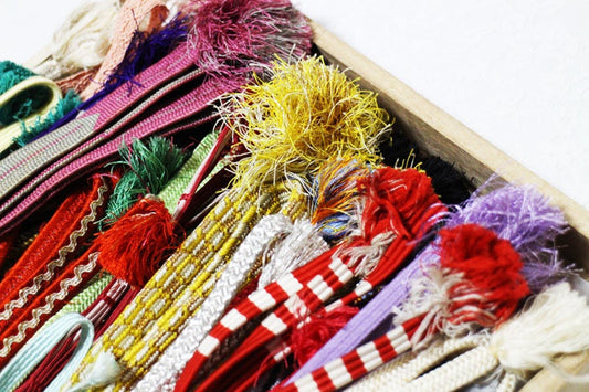 15 Vintage Kimono Obi-jime, Japanese traditional Kimono Obi cord  Accessory *pictures are sample*