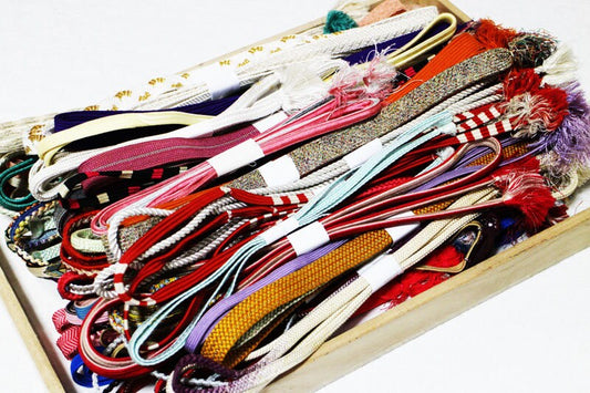 20 Vintage Kimono Obi-jime, Japanese traditional Kimono Obi cord  Accessory *pictures are sample*