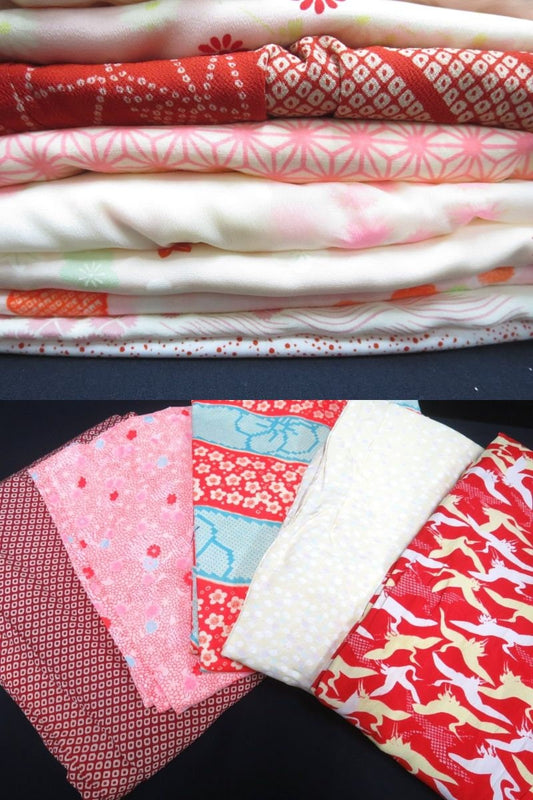 Japanese Kimono Juban Set – 20 Pre-Owned Women's Under-Kimonos – Vintage-Inspired Traditional Styles – Japan Import – Sample Photos