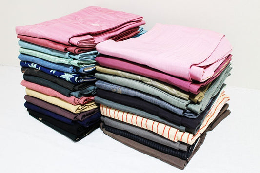 Japanese Kimono Set – 10 Pre-Owned Women's Kimonos – Vintage-Inspired Traditional Styles – Assorted – Japan Import – Sample Photos Only
