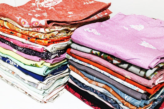 Japanese Haori Kimono Coat Set – 10 Pre-Owned Women's Jackets – Vintage-Inspired Styles – Random Selection – Japan Import – Sample Photos