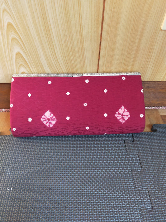 Kimono handbag, Japanese traditional purse for kimono