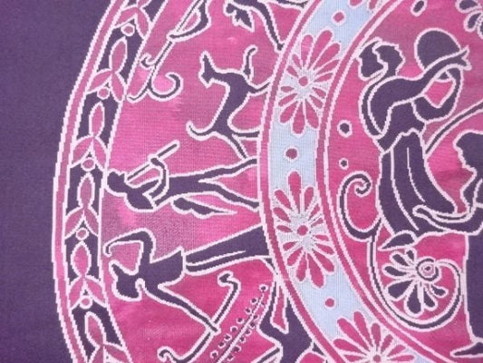 Used Fukuro Obi (Formal Double-Layer Obi) Kimono Obi, Japanese vintage traditional kimono belt