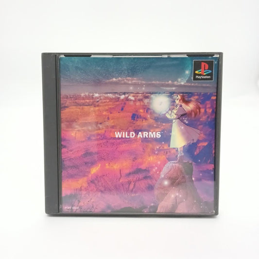 Used Sony Playstation PS1 Wild Arms cib RPG Media Vision Japan Import NTSC-J Tested