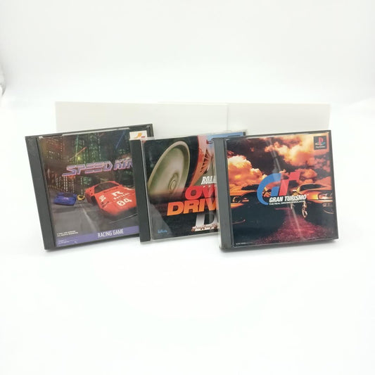Used Sony Playstation PS1 Gran Turismo Speed King OverDrivin' DX Japan NTSC-J Tested