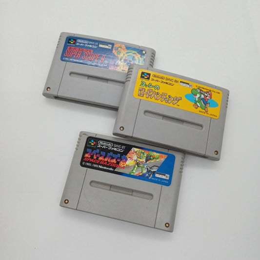 Used NINTENDO Super Famicom SFC Yoshi Road Hunting Space Bazooka Super Scope 6 NTSC-J Tested