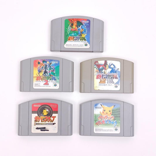 Used Nintendo 64 N64 Pokémon Stadium 2 Gold Silver Snap Pikachu Japan NTSC-J Tested