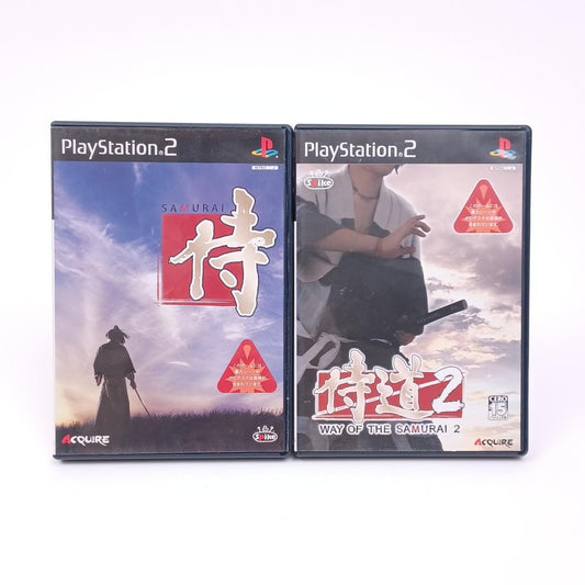Used Sony Playstation 2 PS2 Way of the Samurai 2 2003 CIB Japan Import NTSC-J Tested