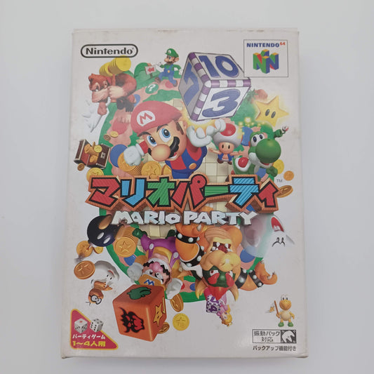 Used NINTENDO 64 N64 Mario Party 1 Complete Set Japan Import NTSC-J 1998 Tested