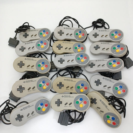 Used OFFICIAL Nintendo Super Famicom SFC SHVC-005 Controller Lot of 15  Japan Import