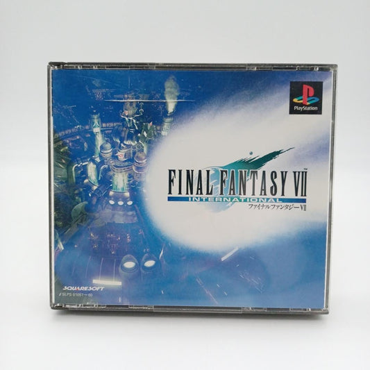 Used Sony Playstation PS1 Final FantasyVII International FF7 CIB Japan NTSC-J Tested
