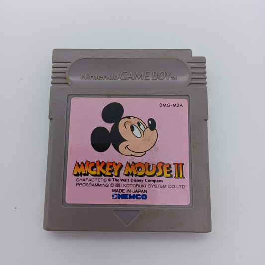 Used Nintendo Gameboy GB Mickey Mouse II Region Free 1991 Tested