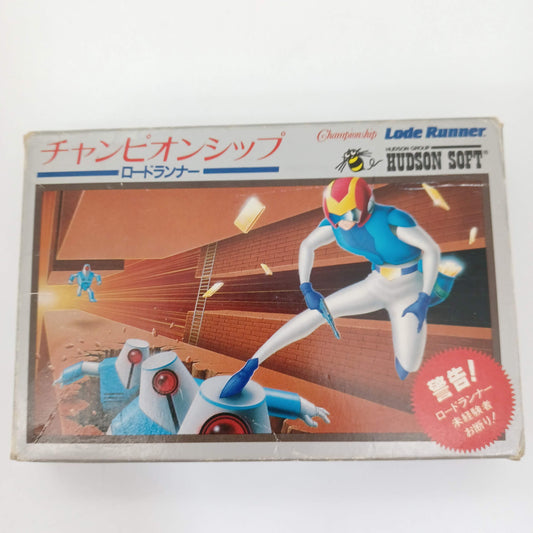 Used NINTENDO Famicom FC Championship Roadrunner cib Japan Import NTSC-J Tested