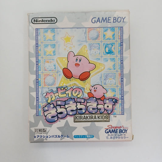 Used Nintendo Gameboy GB Kirby Kira Kira Kids CIB Japan Import Region-Free Tested