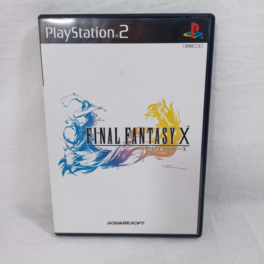 Used SONY PlayStation 2 PS2 Final Fantasy X 10 FFX FF10 cib NTSC-J Japanese tested