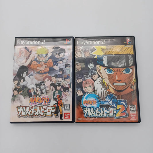 Used SONY PlayStation 2 PS2 Naruto Narutimate Hero CIB Japan Import NTSC-J Tested