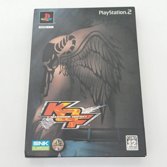Used Sony Playstation 2 PS2 King of Fighters KOF Maximum Impact CIB NTSC-J Tested