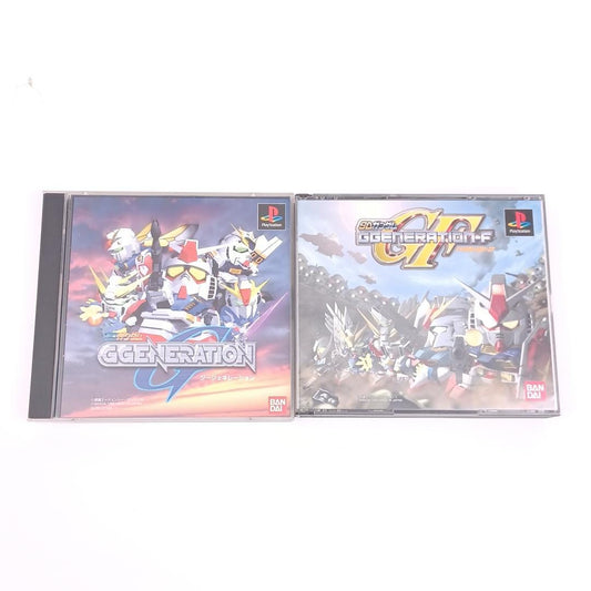 Used Sony Playstation PS1 SD Gundam G Generation 2 pcs Japan Import NTSC-J Tested