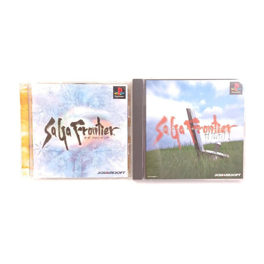 Used Sony Playstation PS1 SaGa Frontier 1 2 I II RPG Cib Japan Import NTSC-J Tested