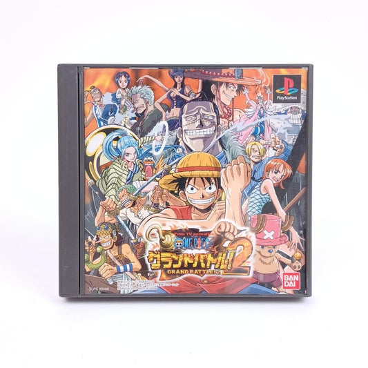 Used Sony Playstation PS1 One Piece Grand Battle ! 2 CIB Japan Import NTSC-J Tested