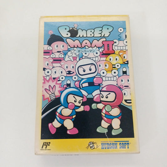Used Nintendo Famicom FC Bomber Man II Japan Import NTSC-J Hudson 1991 Tested