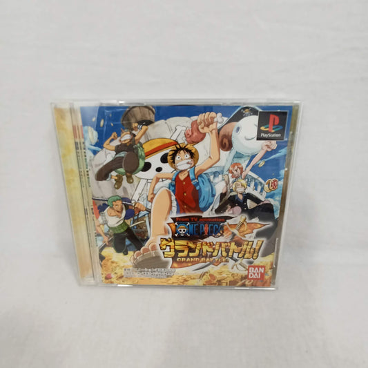 Used SONY PlayStation PS1 One Piece Grand Battle! Complete CIB Japan NTSC-J Tested