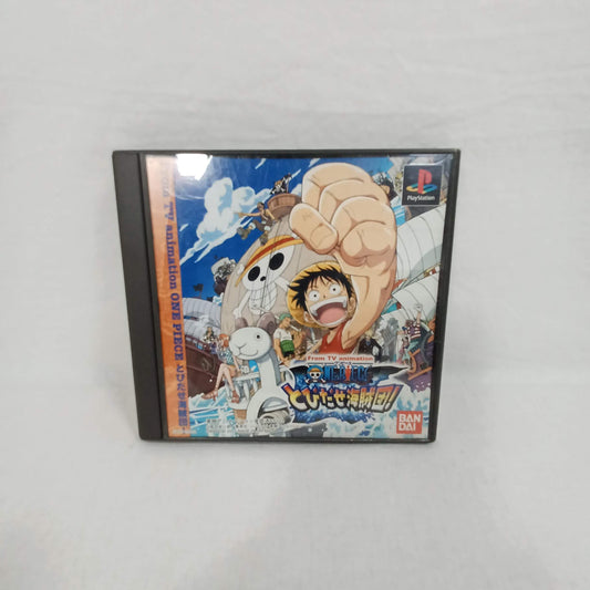 Used SONY PlayStation PS1 One Piece Tobidase Kaizokudan! CIB Japan NTSC-J Tested