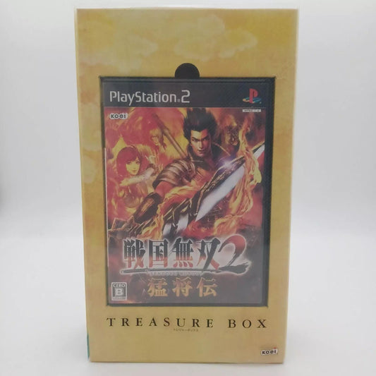 Used Sony PlayStation 2 PS2 Sengoku Musou 2 Moshoden Treasure Box CIB NTSC-J Koei