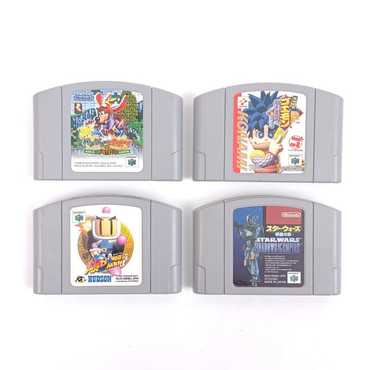 Used Nintendo 64 N64 Bomberman Star Wars: Shadows of the Empire Japan NTSC-J Tested