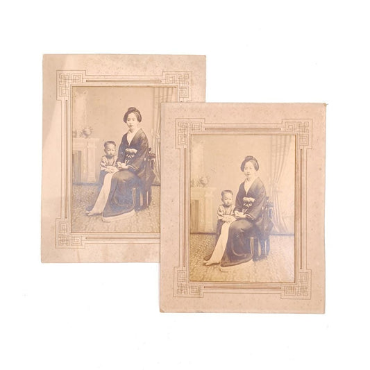 Calotype (Talbotype) Japanese Photos Early Showa period Japan Import