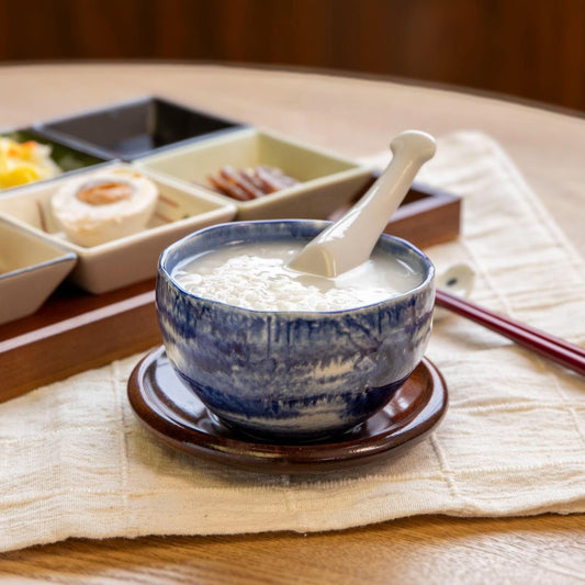 Made in Japan Japanese Awasaka porcelain Wabisabi Tea Bowl Collection 5 pcs for Gift Birthday Thanksgiving Wedding| Forgot Souvenir