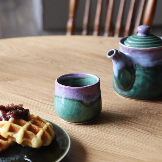 Made in Japan Awasaka porcelain Shinsha Grace Japanese Teapot & Cup Collection For Gift Birthday Thanksgiving Wedding| Forgot Souvenir