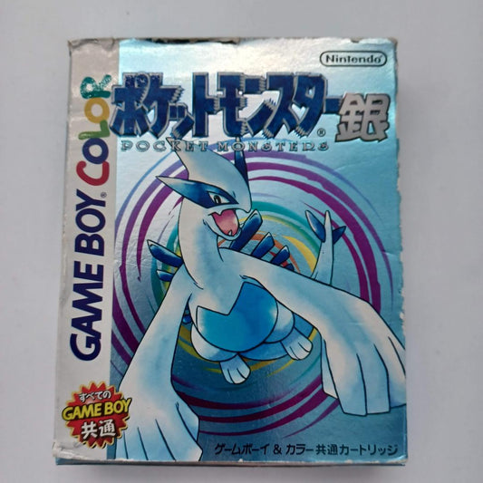 Used Nintendo Gameboy Color GB GBC Pokemon Silver CIB Japan Import Region Free Tested
