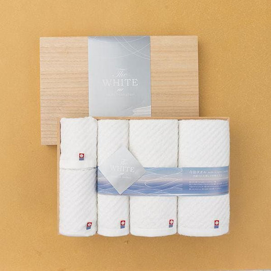 Japanese Imabari Towel Gift Set | Premium Cotton Towels in Elegant Wooden Box | Thoughtful Gift for All Occasions| Forgot Souvenir