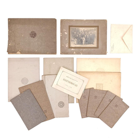 Used Calotype Talbotype Vintage Photo 1940s Showa period Japanese Photo Album Japan