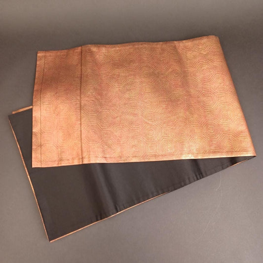 Used Fukuro Obi (Formal Double-Layer Obi) Women's Kimono Obi Belt Silk Made in Japan Japanese vintage traditional