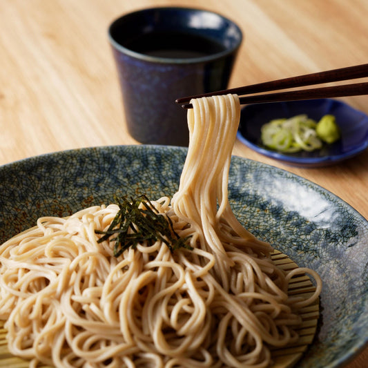 Japanese Soba Noodles 17.6 oz – Made in Japan – 2 Packs Dried Buckwheat Noodles – Ogasawara Brand