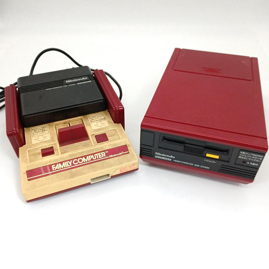 Used Nintendo Famicom Disk System HVC-023 Japan NTSC-J Console fc fds Junk Lot Sample Listing