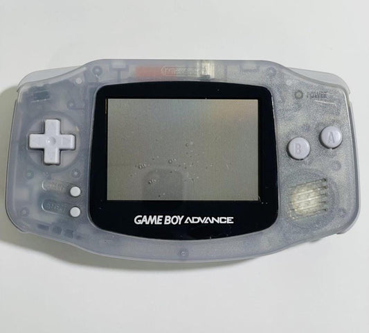 Used Game Boy Advance Console Milky Blue | Fully Maintained & Cleaned | Tested Working | Scratched Screen | Japan Exclusive