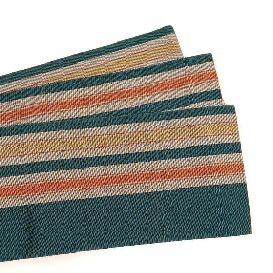 Used | Japanese Kimono Obi Sash Hanhaba Half-Width Reversible Belt Kimono Accessory Sash for Women's Kimono & Yukata Dress