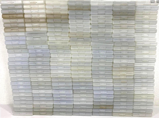 Used Lot of 200 Nintendo Game Boy Original Cartridge Cases - Official Protective Shells for GB Games